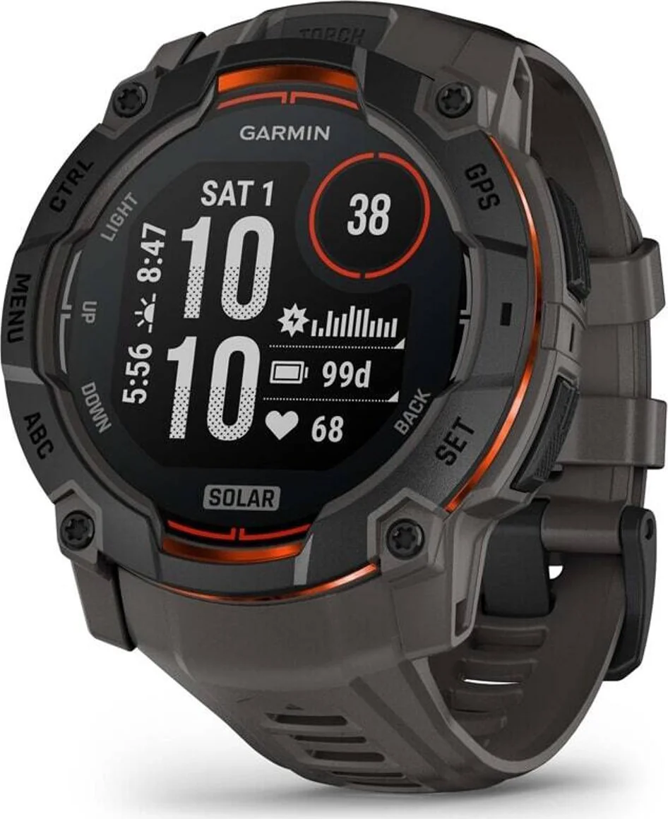 Garmin Instinct 3 Solar Zwart 50 mm