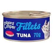 Edgard & Cooper Kattenvoer Fillets Tonijn 70 gr