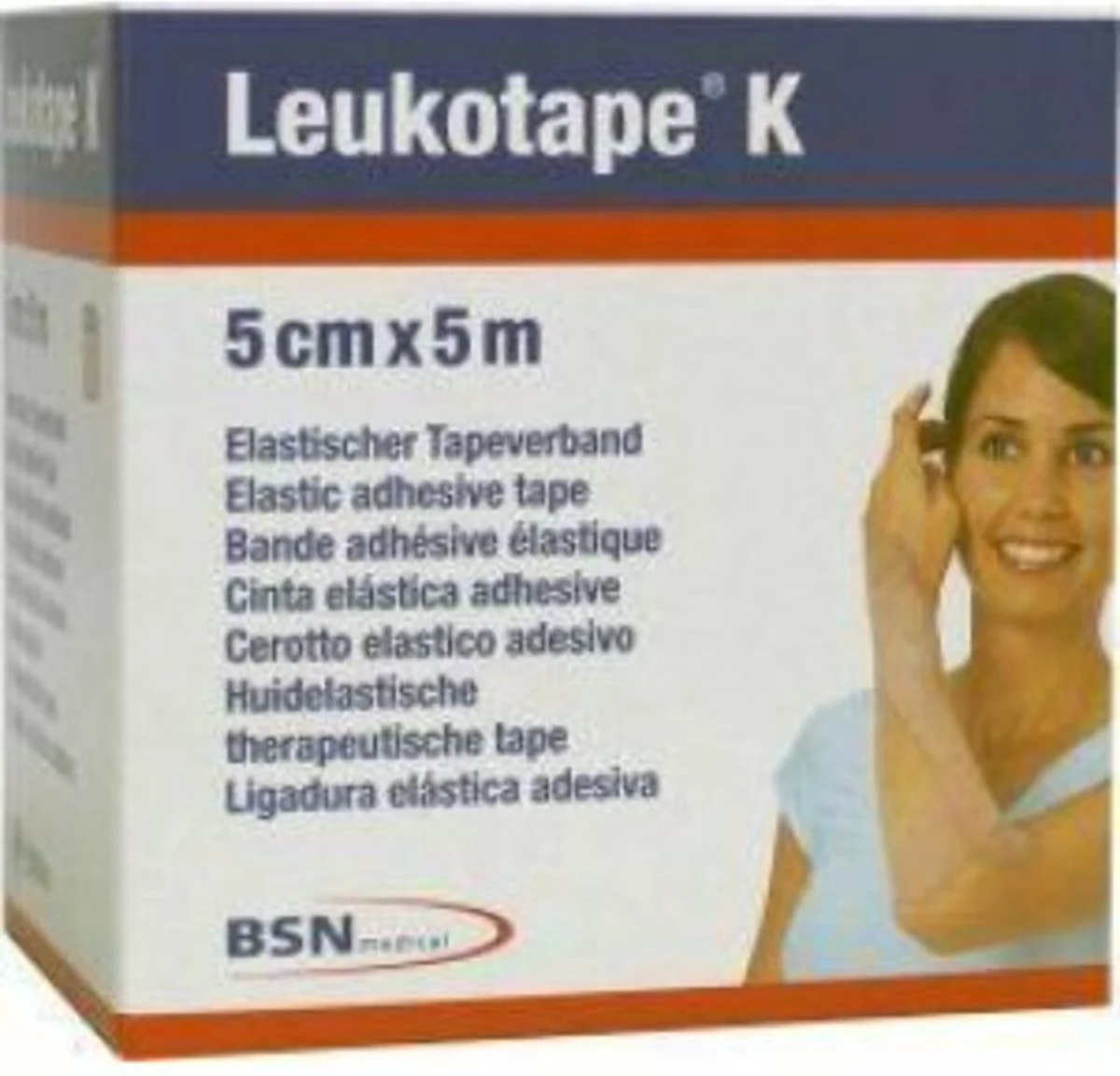 Leukoplast Leukotape K Kinesiotape Beige 5cmx5m