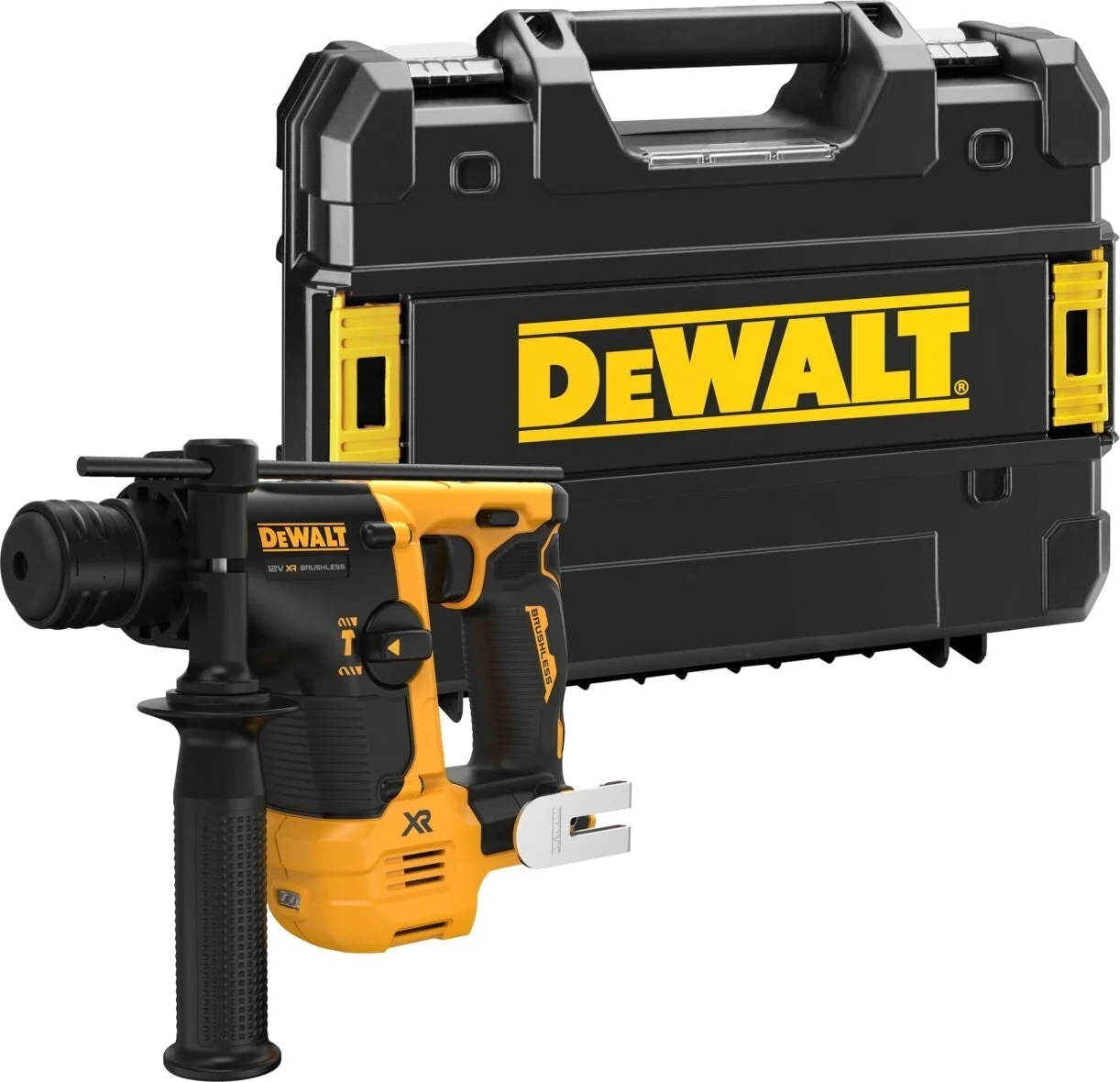 DeWALT DCH072NT Compacte accu boorhamer SDS-Plus 1,1J 12V XR Basic Body in TSTAK