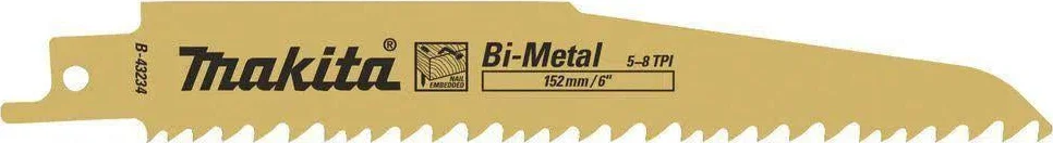 Makita B-43234 Reciprozaagblad 132 H&M S610VF