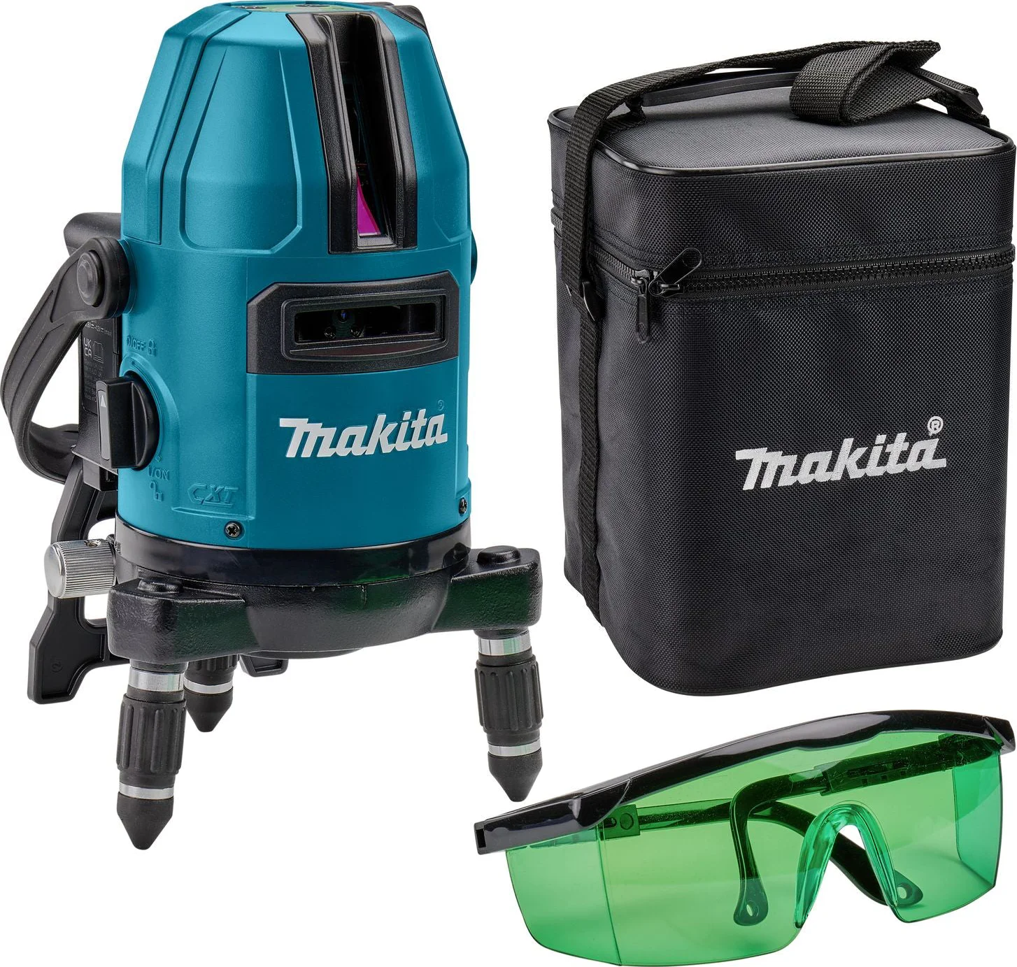 Makita SK20GDZ Accu Multilijn Laser Groen 12V Max Basic Body met Tas