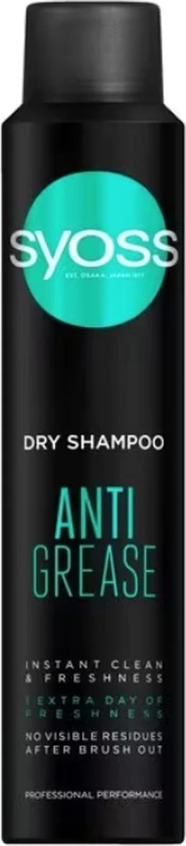 Syoss Anti Grease Droogshampoo 200 ml
