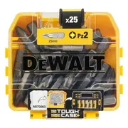 DeWALT DT71521 Schroefbits PZ2 25mm in TOUGH CASE VE=25