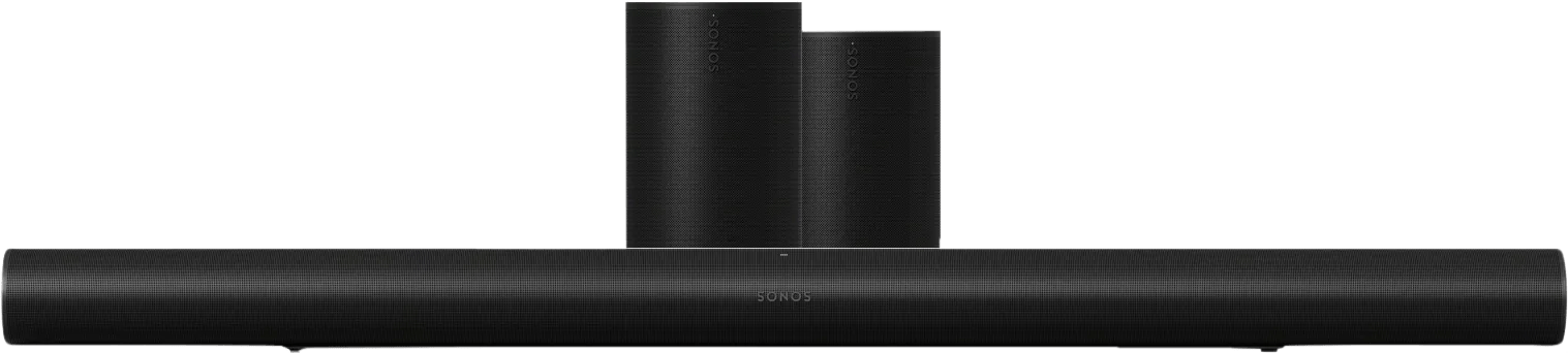 Sonos Arc Ultra + 2x Sonos Era 100 Zwart