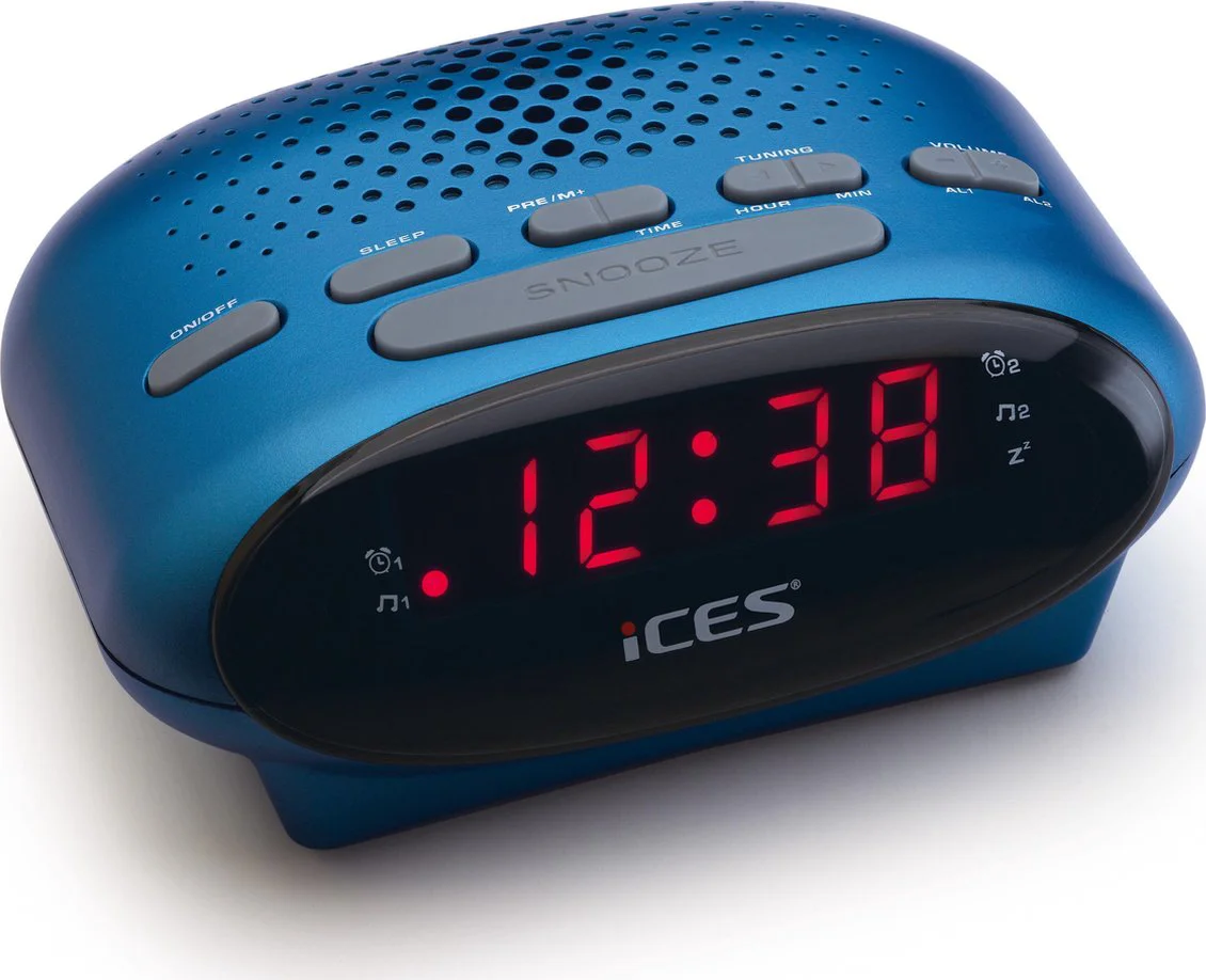 Alecto ICR-210 Wekkerradio Blauw