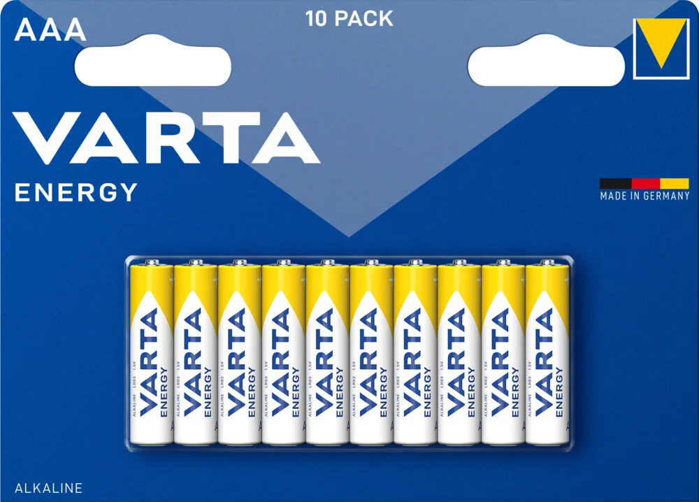 20x Varta Energy AAA Blister 10 stuks