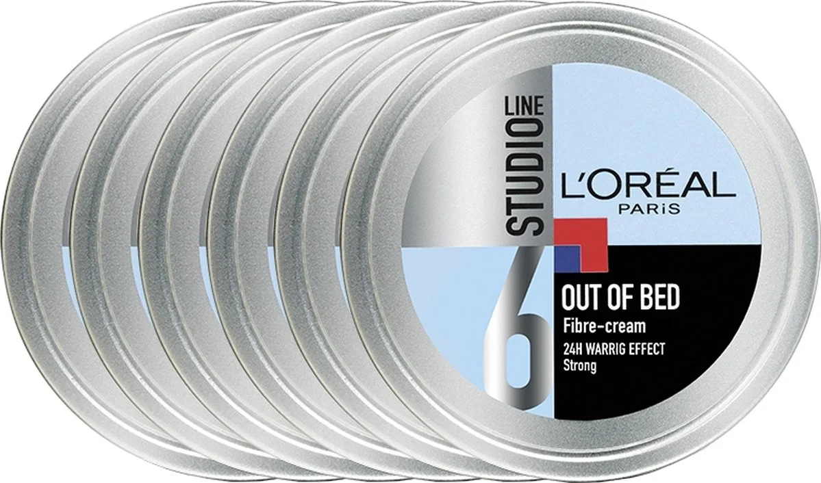 6x L'Oréal Studio Line Special FX Out of Bed Fibre Cream 150 ml