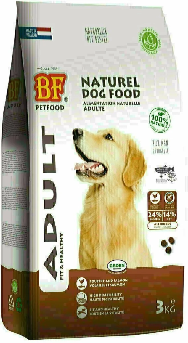 BF Petfood Krokant Hondenvoer 3 kg