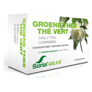 Soria Natural Groene Thee 600mg Tabletten 60st 60TB