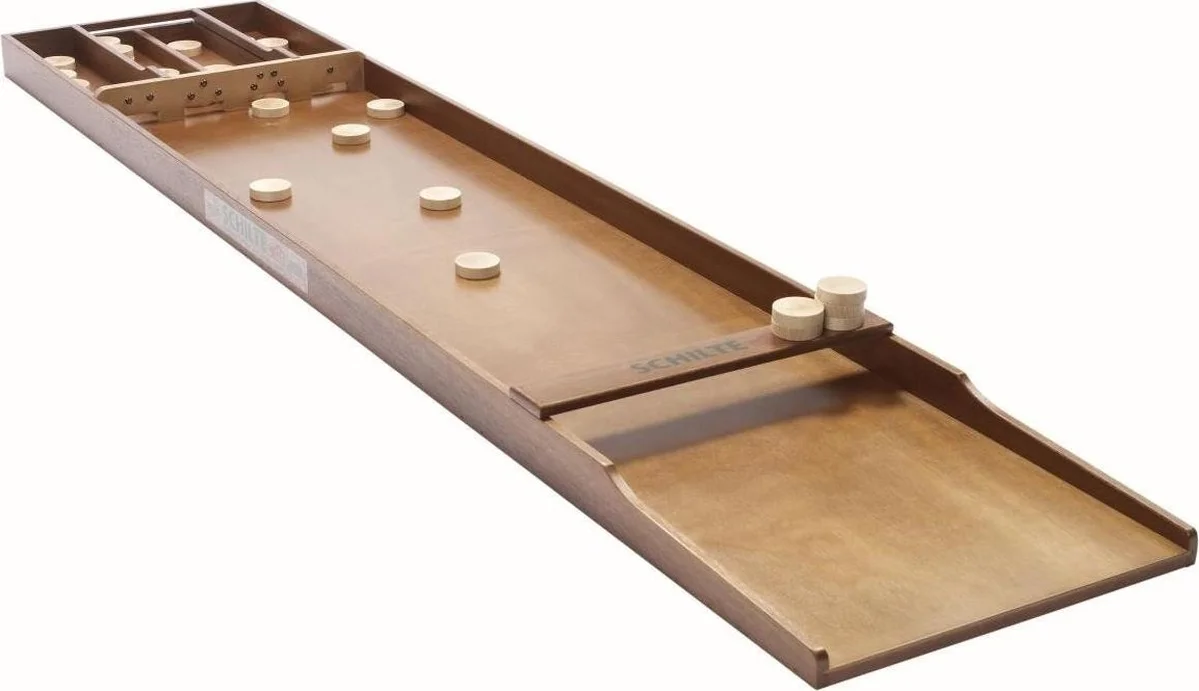 Schilte Officiele Wedstrijd sjoelbak - 200x41 cm - incl. stenen