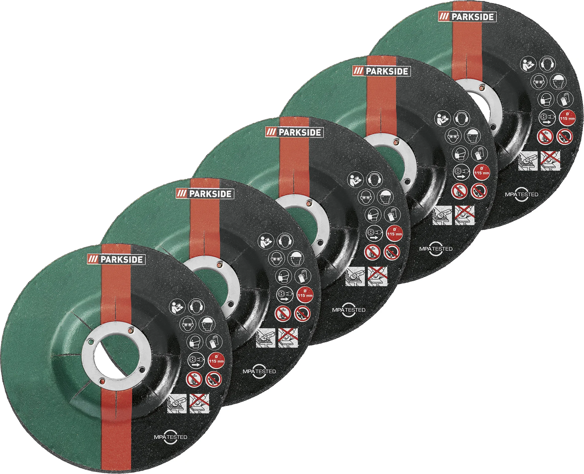 PARKSIDE Haakse slijper accessoires (Slijpschijven)
