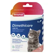 3x Beaphar DIMETHIcare Line-On Kitten 6 stuks