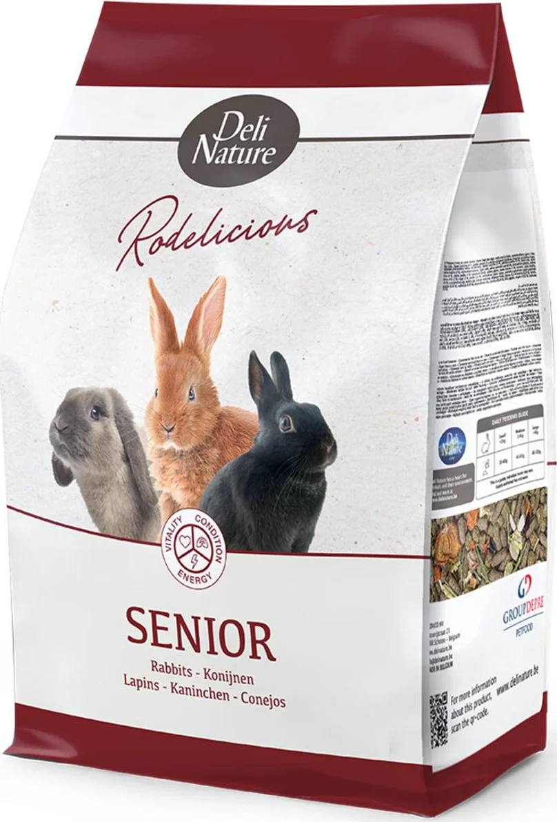 Deli Nature Konijnenvoer Rodelicious Senior 2,5 kg