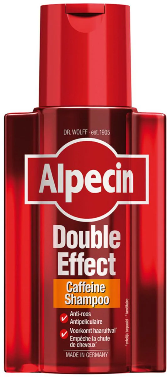3x Alpecin Shampoo Dubbel Effect 200 ml