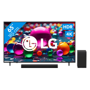 LG 65" Smart UA75 4K (2025) + LG DS40T