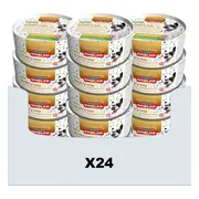 24x Smolke Hondenvoer Soft Paté Party Edition 125 gr