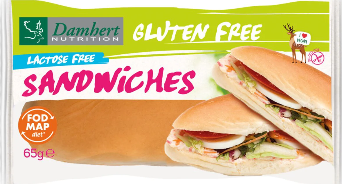 Damhert Glutenfree Sandwiches 65GR