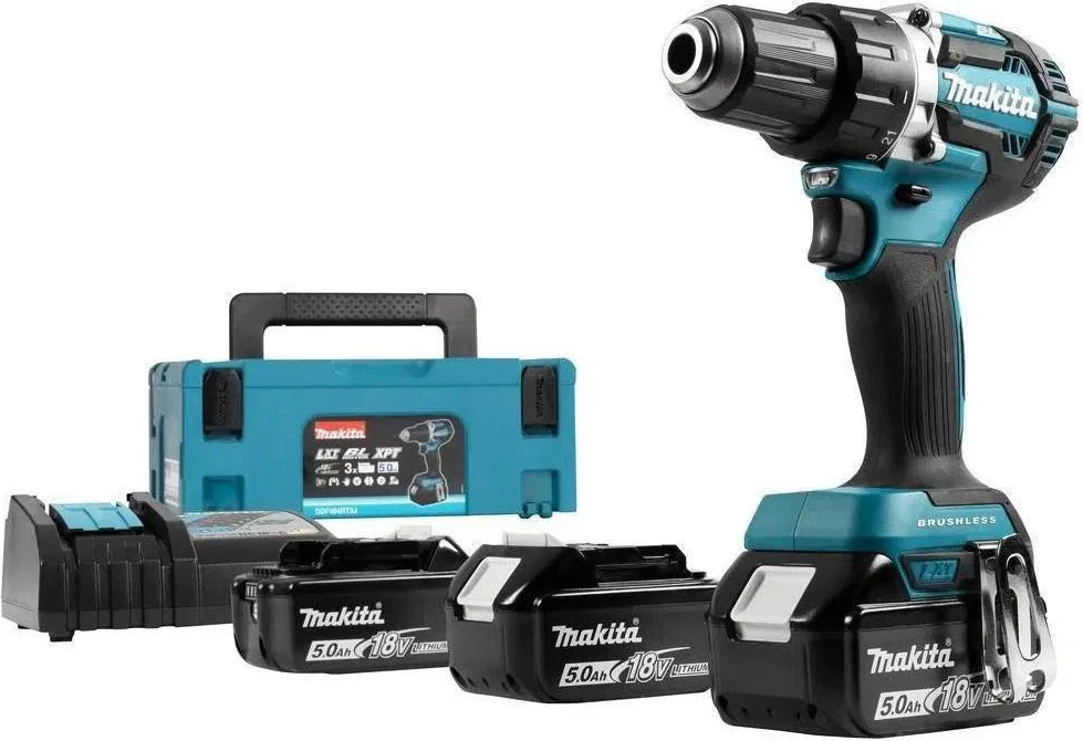 Makita DDF484RT3J Accu Schroefboormachine 18V 5.0Ah in Mbox