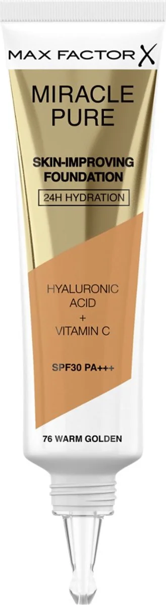 Max Factor Miracle Pure Foundation 076 Warm Golden 30 ml