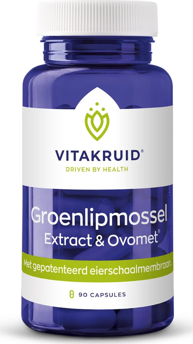 Vitakruid Groenlipmossel extract & Ovomet Eierschaalmembraam 90VCP