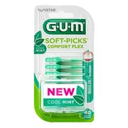 GUM Soft-Picks Comfort Flex Cool Mint 40ST