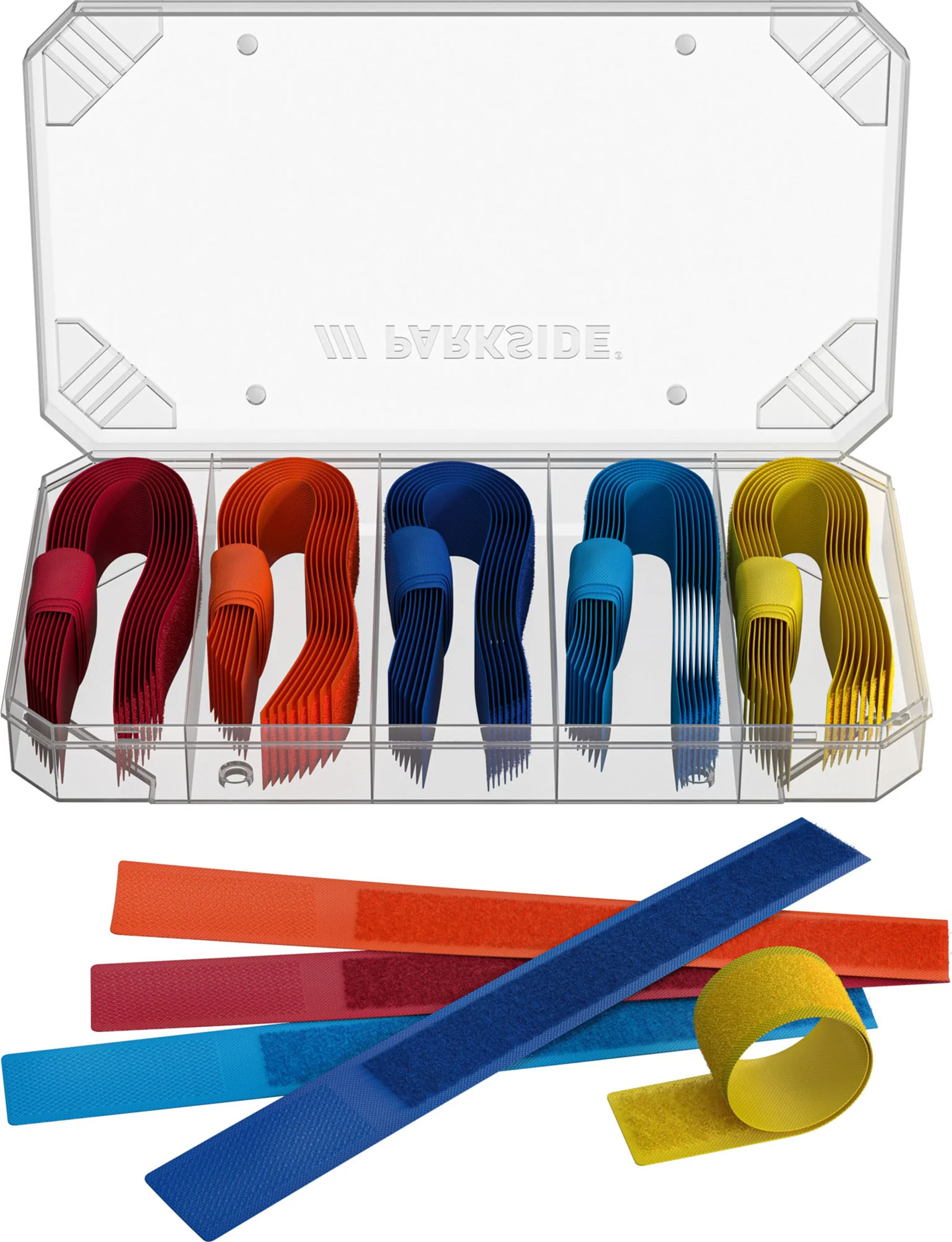 PARKSIDE Laagspanning kleine onderdelen set (Klittenbandset)