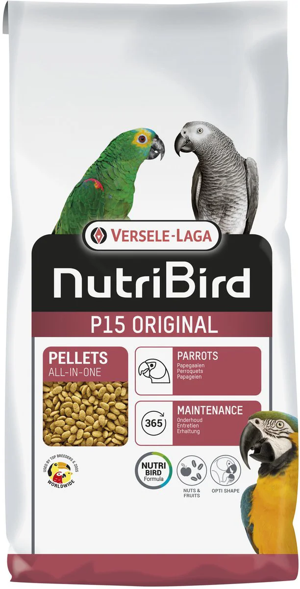Versele-Laga - Nutribird P15 Original Papegaai - Vogelvoer - 10 kg