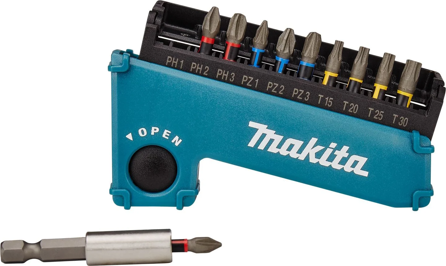 Makita E-03567 Slagschroefbitset XTT Impact Premier 11-delig
