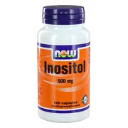 NOW Inositol 500mg Capsules 100VCP