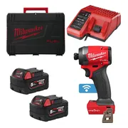 Milwaukee M18 FUEL™ ONEID3-502X ONE-KEY™ Accu slagschroevendraaier 226Nm 18V 5.0Ah in HD-Box - 4933492804