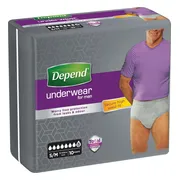 Depend Pants Men Super S/M 10ST