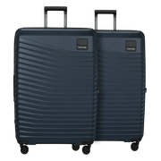 Samsonite Intuo Expandable Spinner 81cm Duo Pack Blue Nights