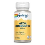 Solaray Mega Quercetin 600mg Capsules 60VCP