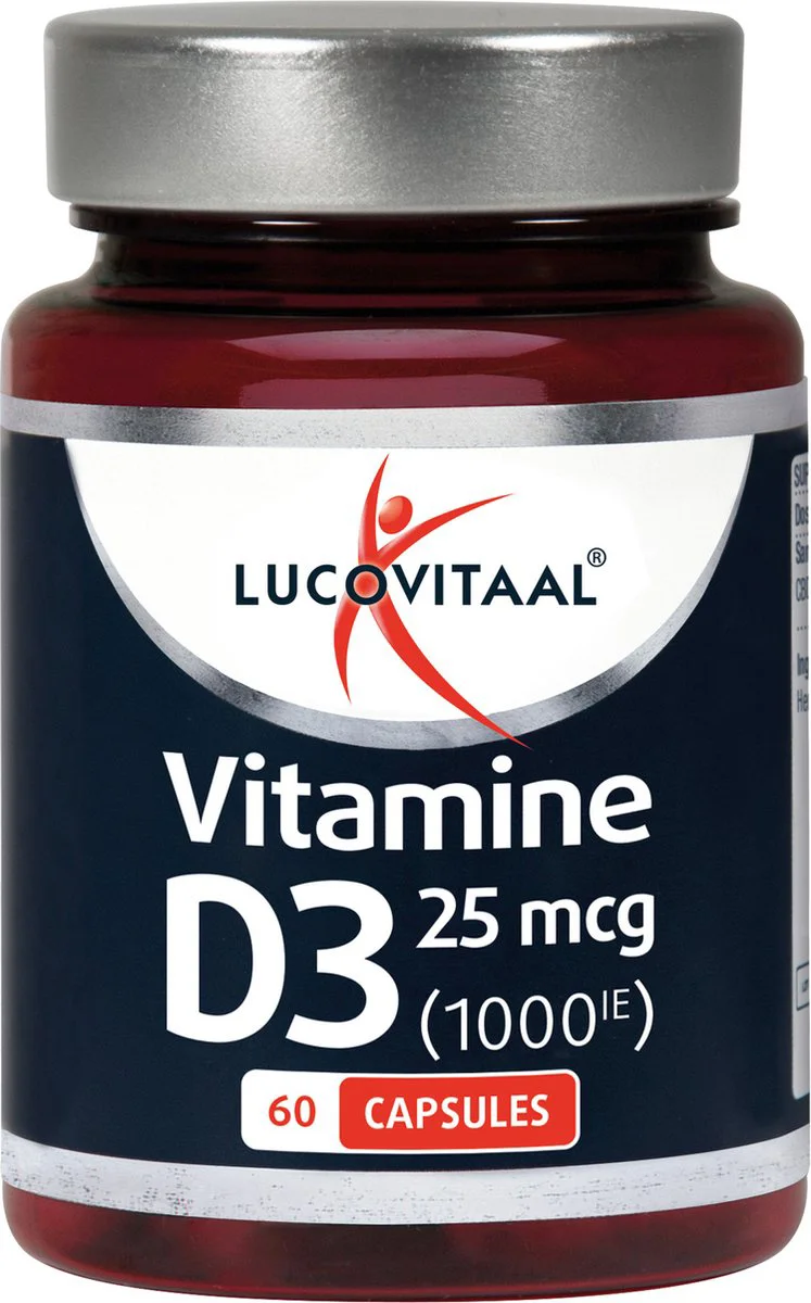 Lucovitaal Vitamine D3 25mcg 60 capsules