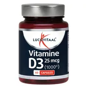 Lucovitaal Vitamine D3 25mcg 60 capsules