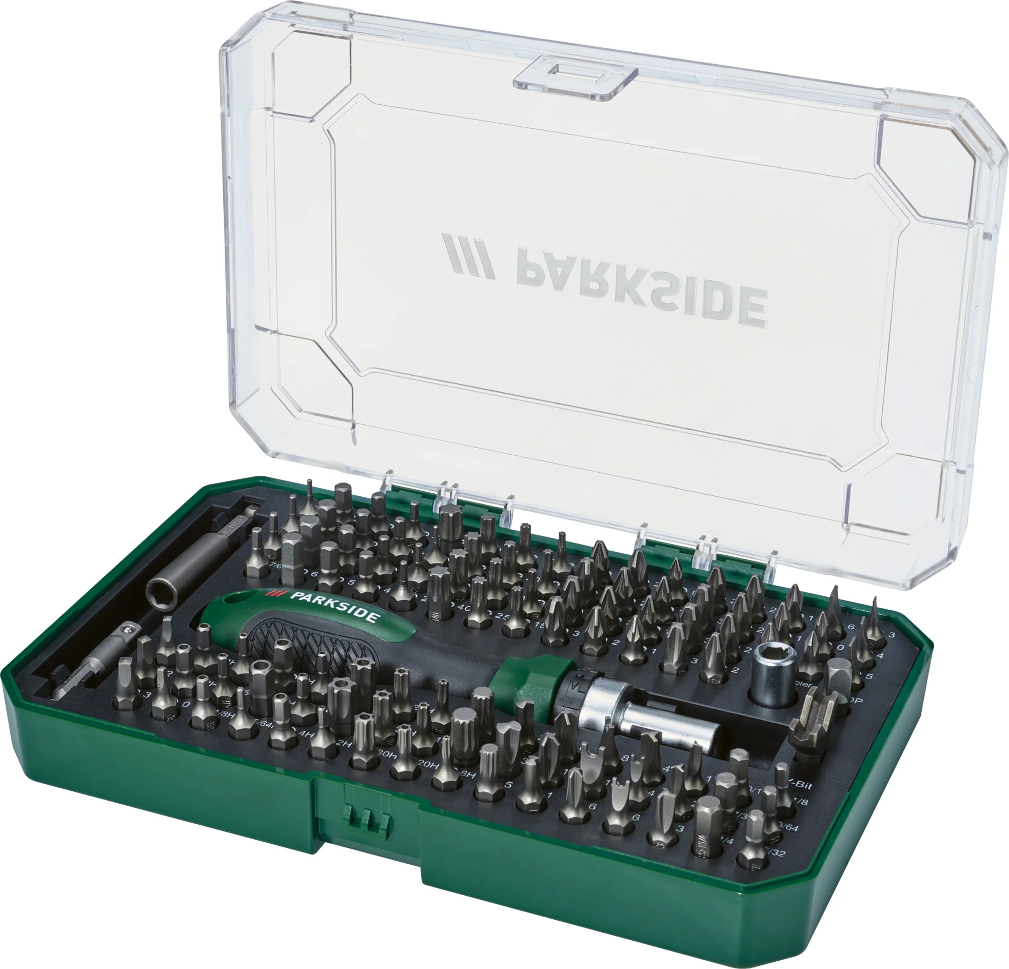 PARKSIDE Ratelschroevendraaier met bitset