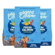 3x Edgard & Cooper Hondenvoer Droog Zalm Medium 1 kg