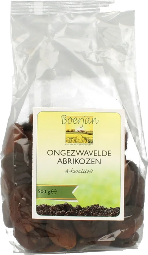 Boerjan Abrikozen Ongezwaveld 500gr