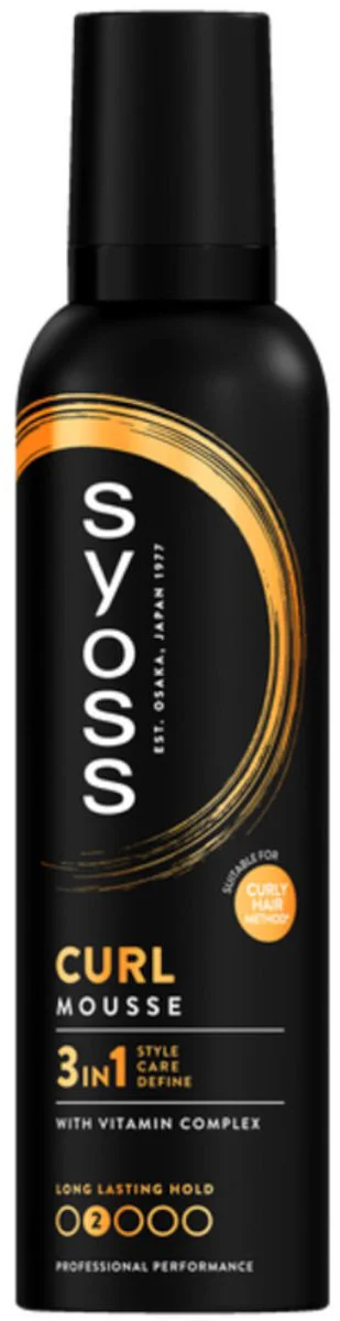 Syoss 3in1 Curl Mousse Hold 2 250ML