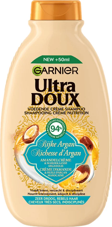 Garnier Ultra Doux Shampoo Rich Argan 300 ml