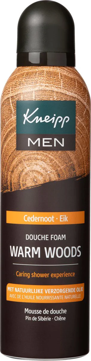 Kneipp Douche Foam Warm Woods For Men 200 ml