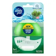 Ambi Pur Toiletblok Starterkit 5in1 Tea Tree & Pine