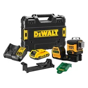 DeWALT DCE089D1G18 Accu kruislijnlaser groen 3x360° 12V/18V XR 2.0Ah in TSTAK