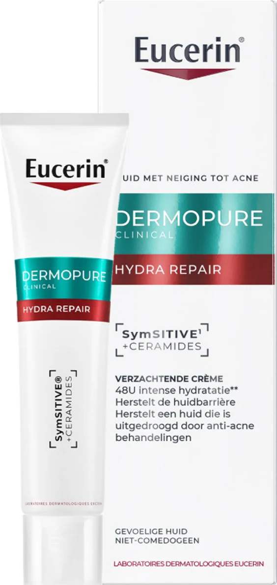 Eucerin DermoPure Clinical Hydra Repair Verzachtende Creme 40 ml