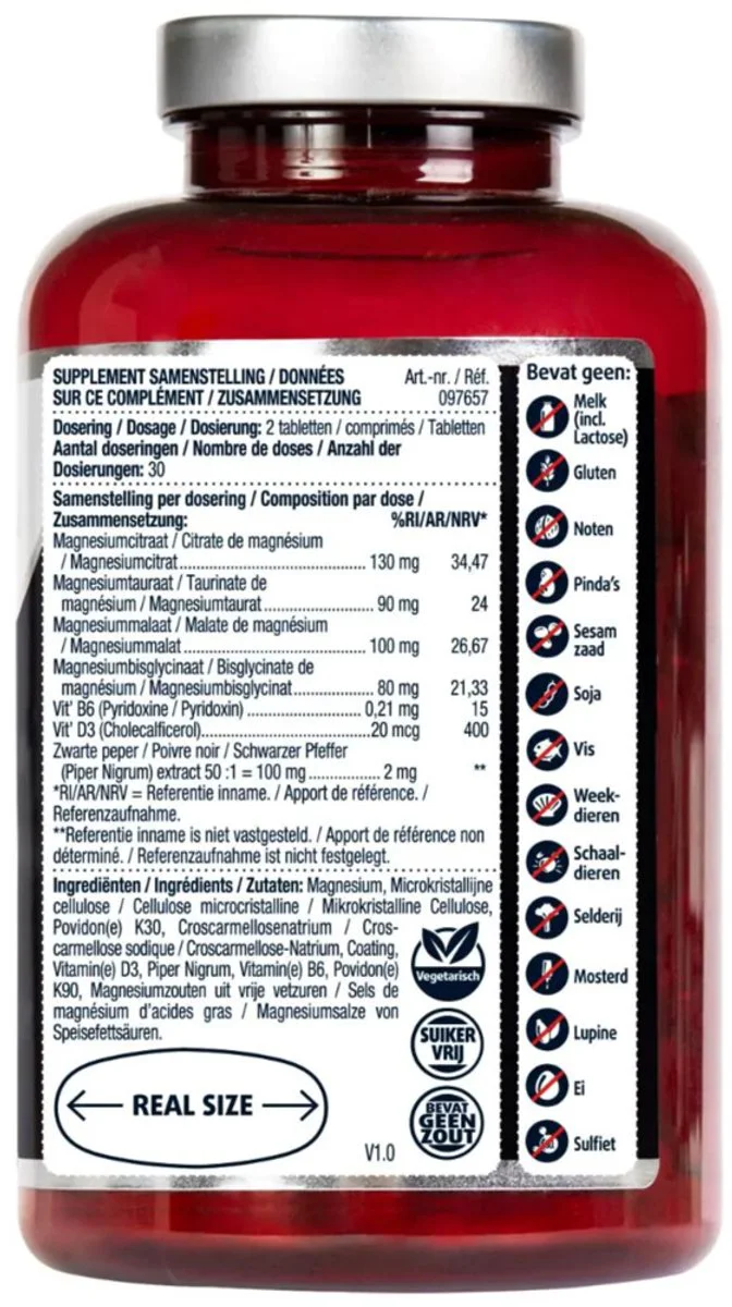 Lucovitaal Magnesium Formule 50+ 60 tabletten