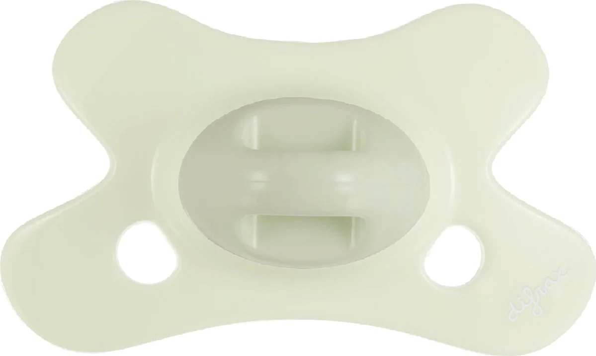Difrax Fopspeen Natural 0-6 Maanden SE Lime Emerald