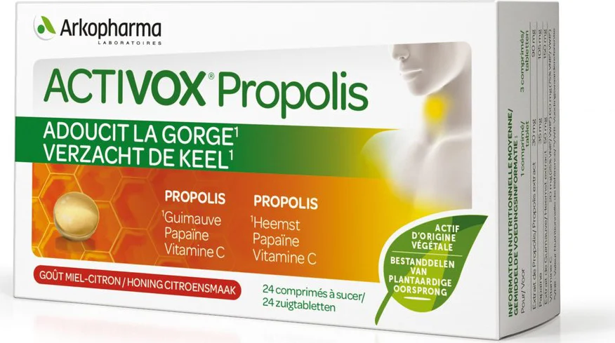 Arkopharma Activox Propolis Keelpastilles 24ST