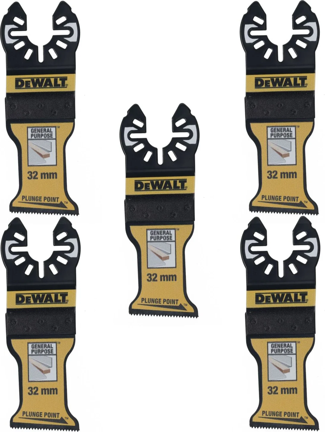 DeWALT DT20776 Multitool zaagblad BiM schuine snede 32mm VE=5