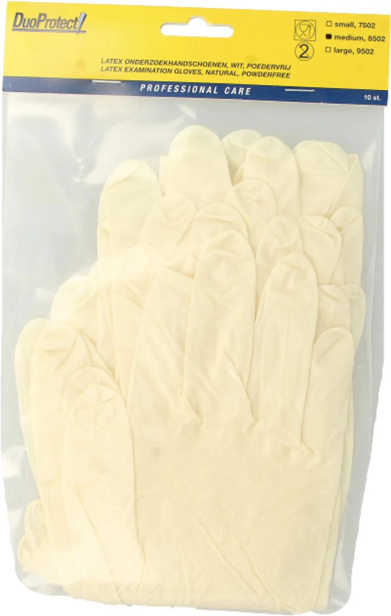 DuoProtect Handschoenen Latex 8502 10ST